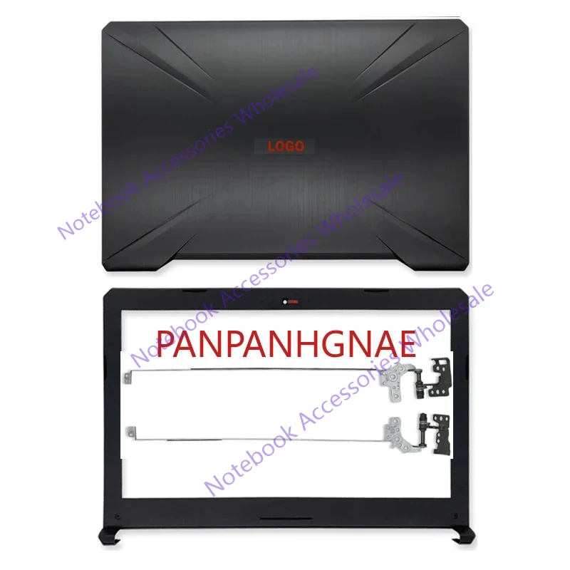Чехол WWNEW для ASUS FX504 FX504G FX504GD FX504GM FX80 FX80G FX80GD, задняя крышка ЖК-дисплея для ноутбука/передняя панель/петли/подставка для рук/нижняя часть корпуса