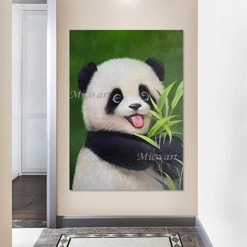 Cute Panda Hand Dra… - image