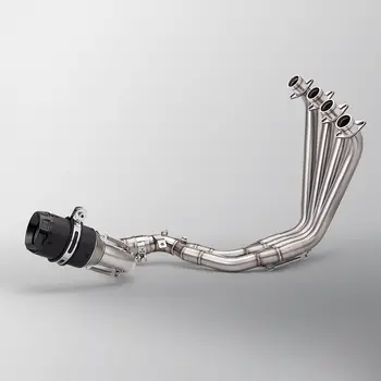 適用於 CBR650R CBR650F CBR650 CB650F 2014-2025 的摩托車排氣管前連接管全套系統,搭配兩個含氧感知器 8 最佳銷售 本田 CB650R 逃逸 - №4