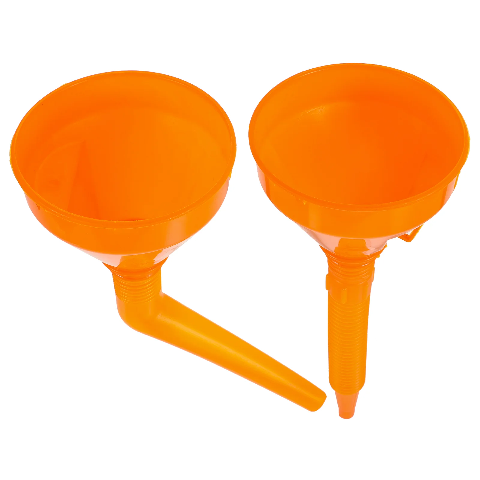 

2 Pcs Car and Motorcycle Refueling Funnel Anti-splash Proof Outdoor Plastic Gas Tank Automotive Oil