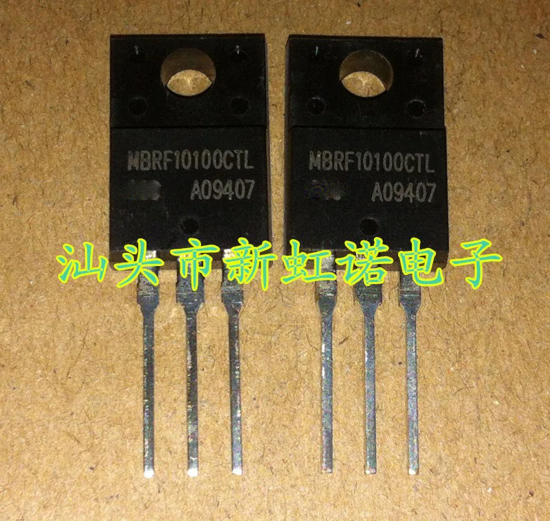 5ピース/ロット新オリジナルMBRF10100CTL集積回路三極在庫