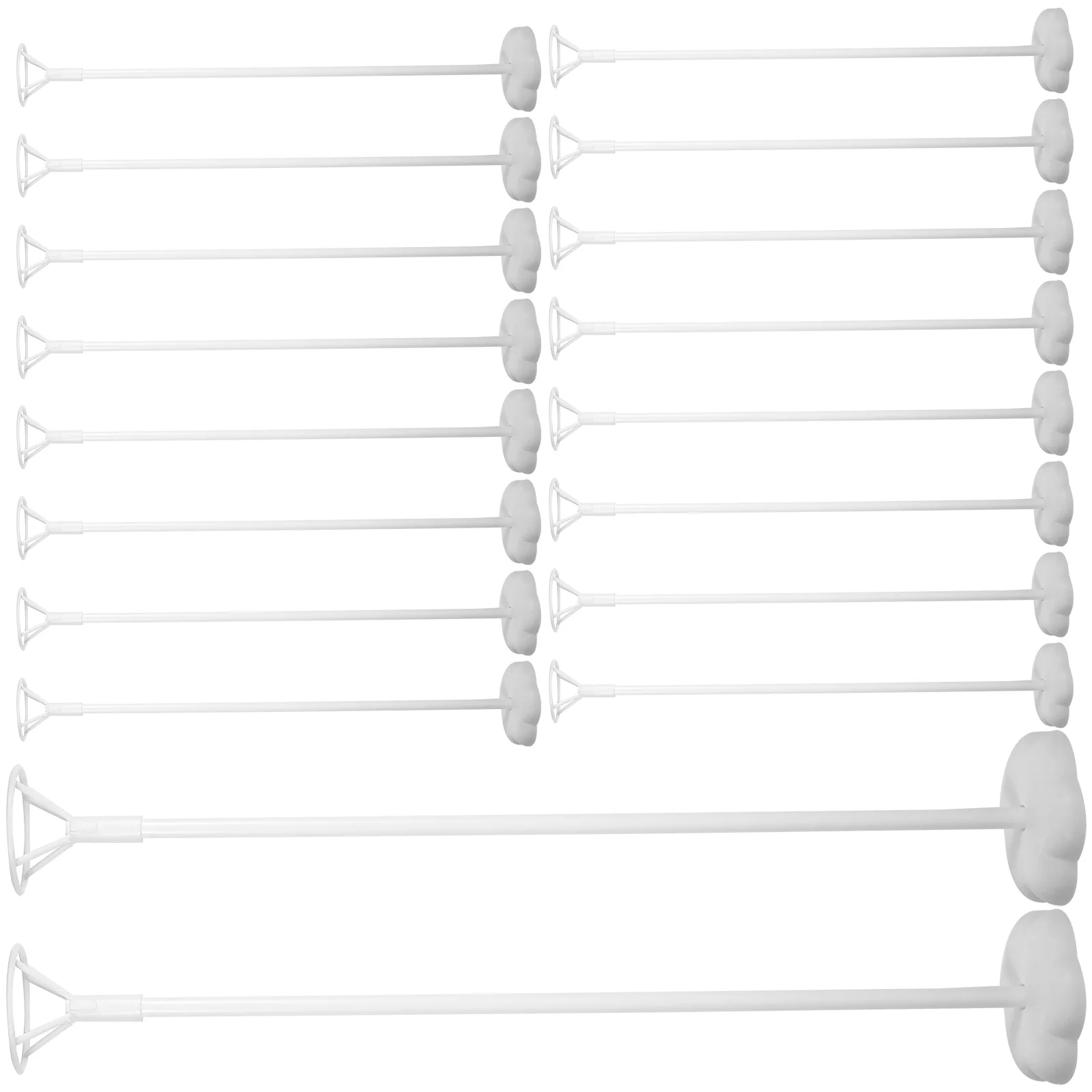 

50pcs Balloon Support Sticks Tall Plastic Column Base for Wedding Party Decorations DIY Accessories Kit Table Holder nament