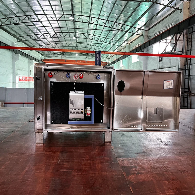Commercial electrostatic air filter flue gas scrubber system electrostatic precipitator esp air scrubber