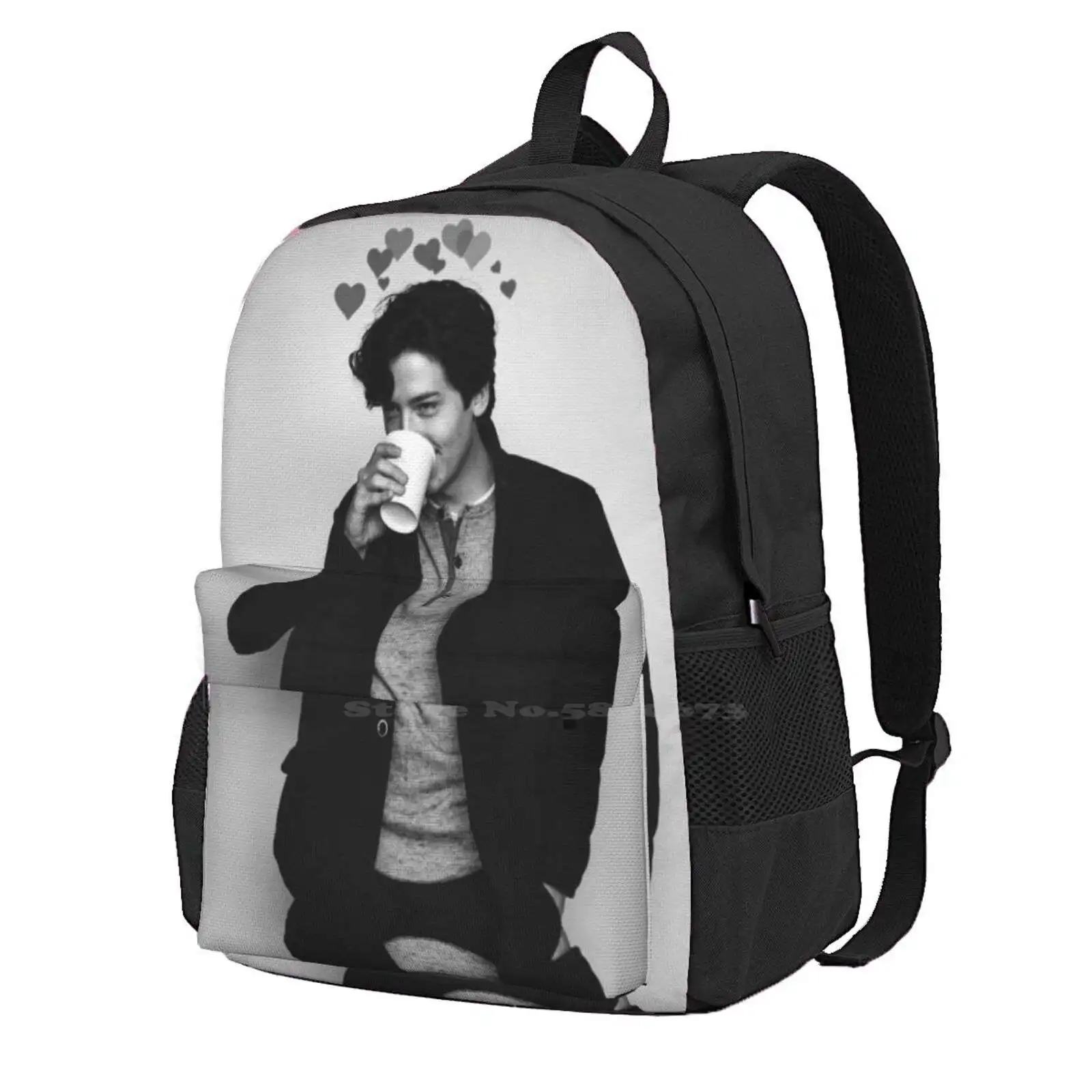 Cole Sprouse Backpack For Student School Laptop Travel Bag Cole Sprouse Dylan Sprouse