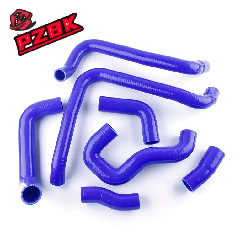 7PCS Silicone Radiator Coolant Hose Pipe Kit For Lotus Esrit SE S4 S4S 300 GT3 1989-1999 1990 91 92 93 94 95 96 97 98