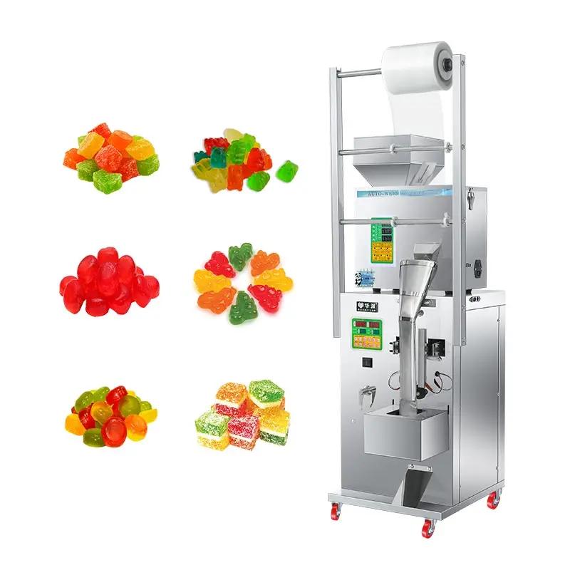 Automatic Multi-function Packing Machine for Small Business Candy Gummy Packaging Machine