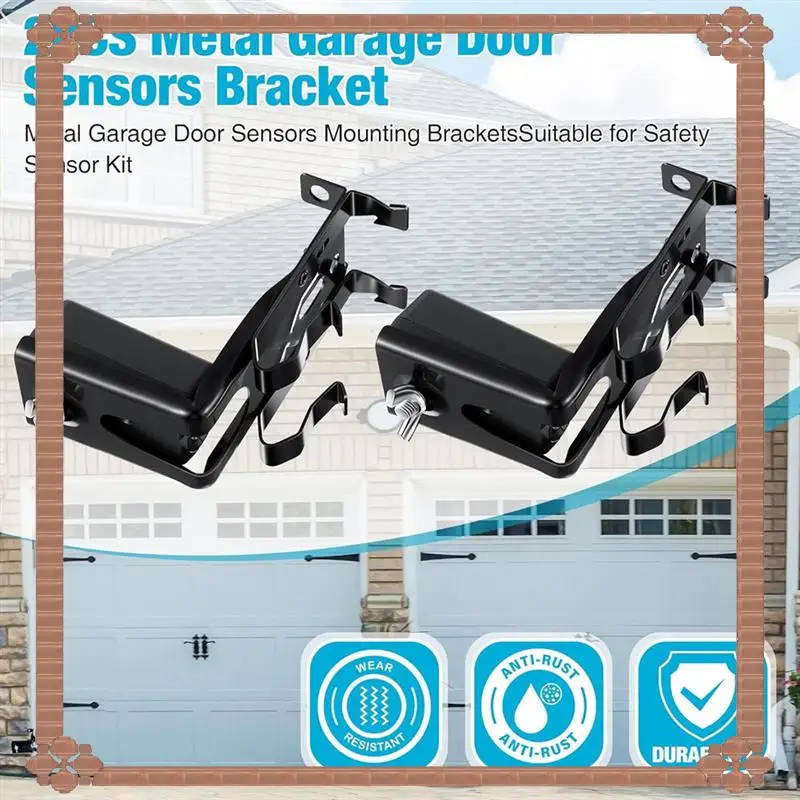 24-Hour Delivery Safety Sensor With Bracket Replacement For 41A5034, Safety Sensor  Eyes With Garage Door Sensors Bracket Co