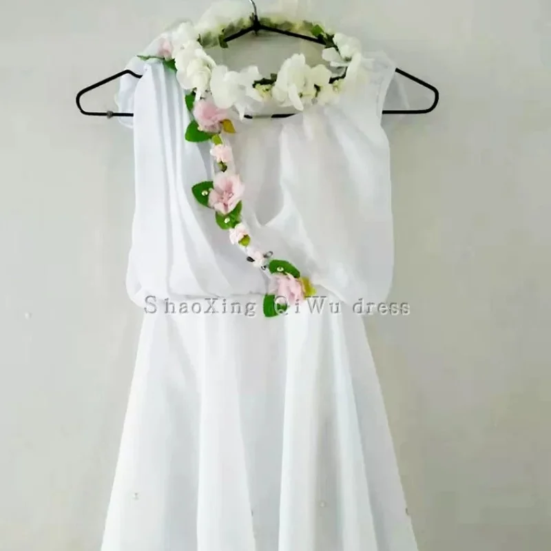 Performance costume ballet Cupid variation chiffon skirt