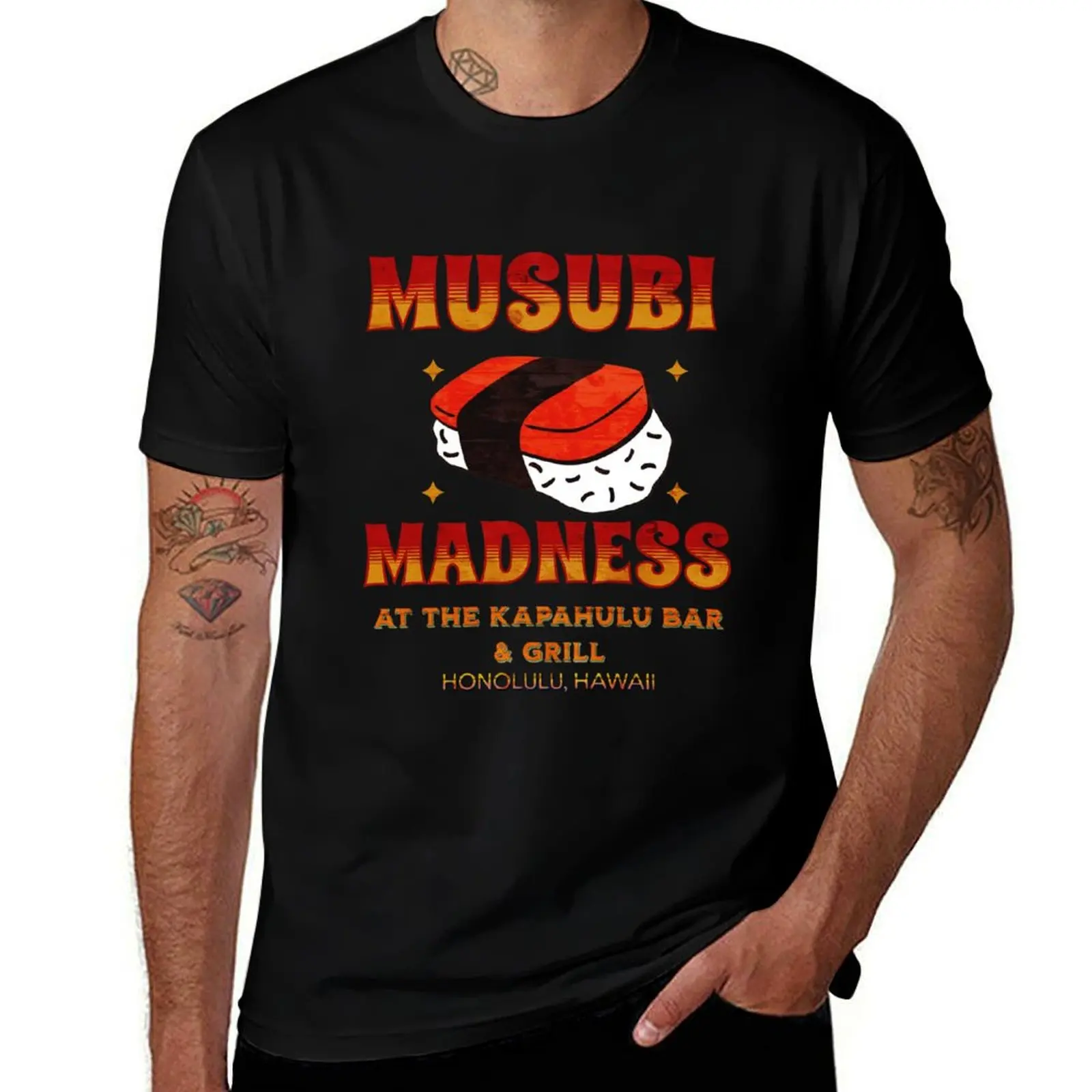 

Musubi Madness Design T-Shirt t shirts cotton 100% t shirts for man graphic tees t shirt men 100% cotton luxury brand T-Shirt