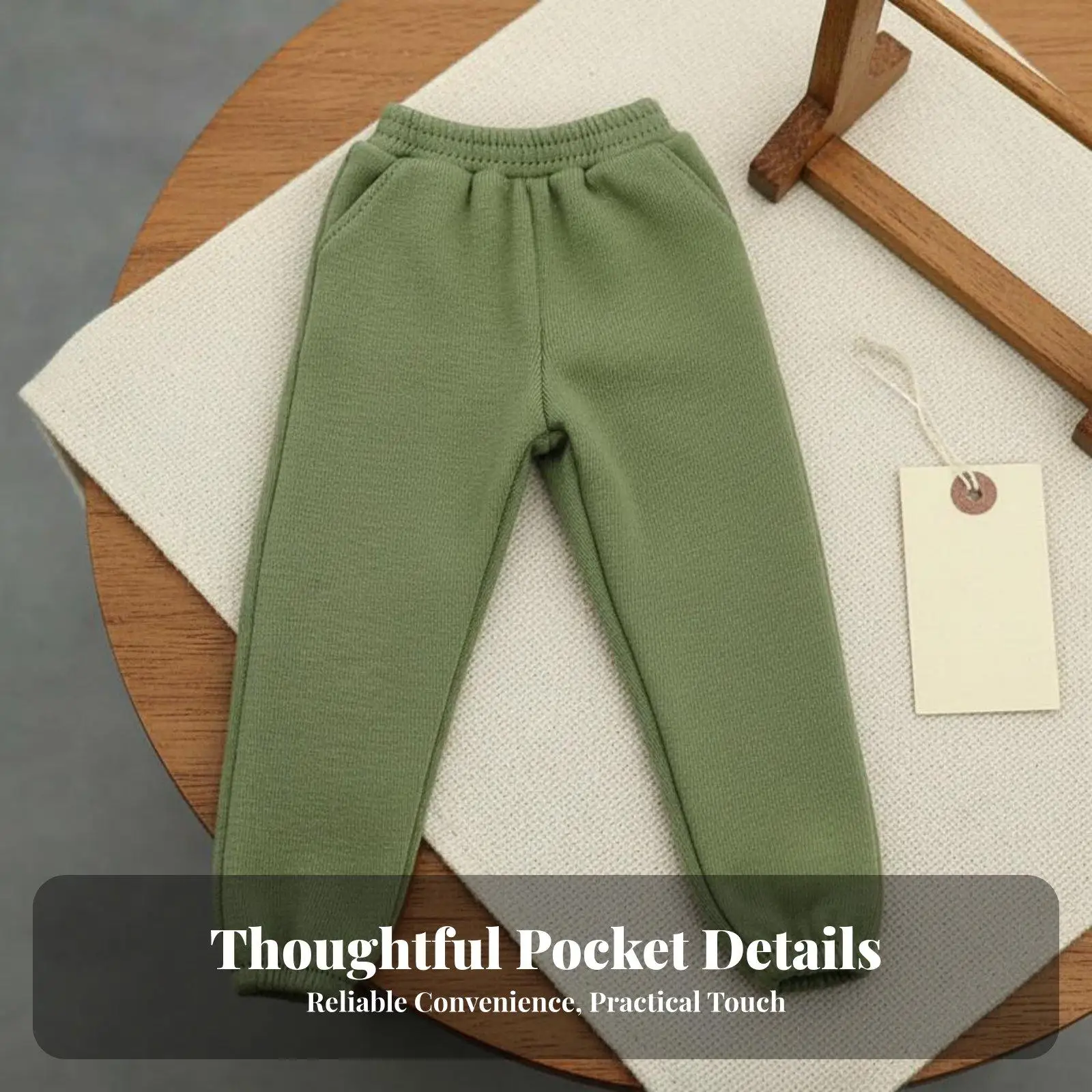 Men Trousers Cloth Doll Pants for 12 Inch Action Figure Joggers Elastic Waist Casual Street Style Miniature Outfit Accessory