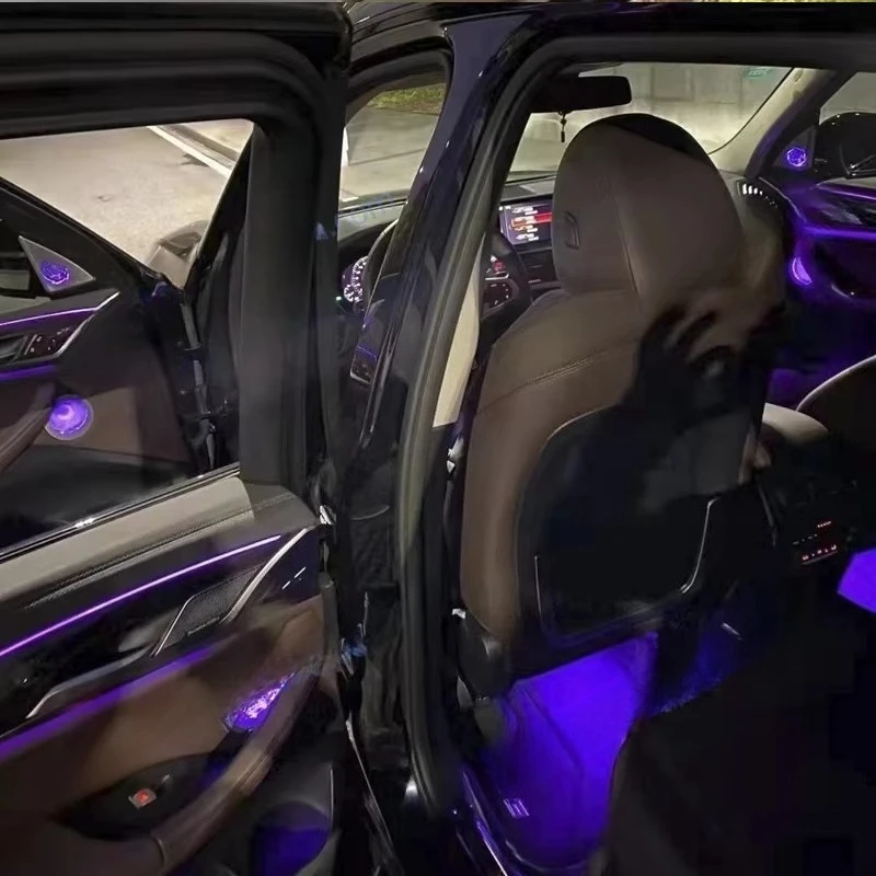 

G01 G02 New X3 X4 Series Car Light Emitting Diode Speaker Cover Tweeter Music 11 Colors Ambient Light