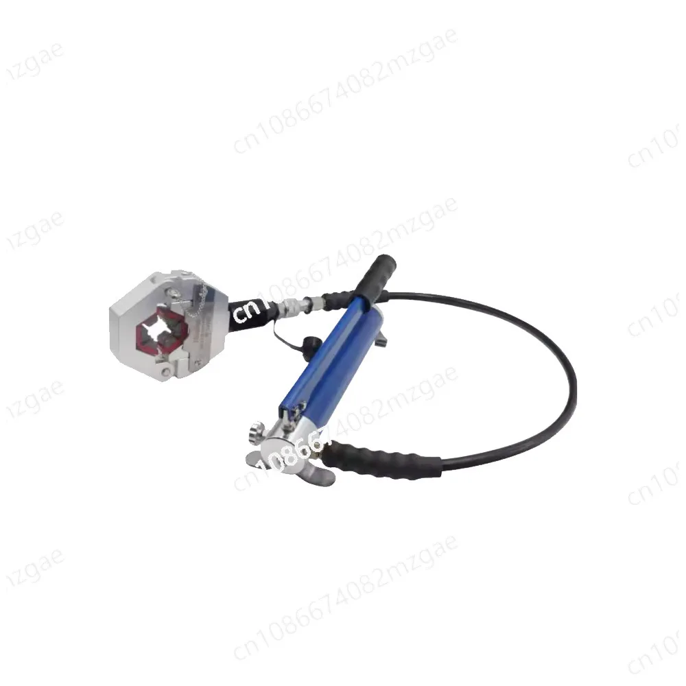 Manual Hydraulic Pipe Press Automotive Air Conditioning Portable Pipe Press Hose Crimping Tool Crimping Clamp