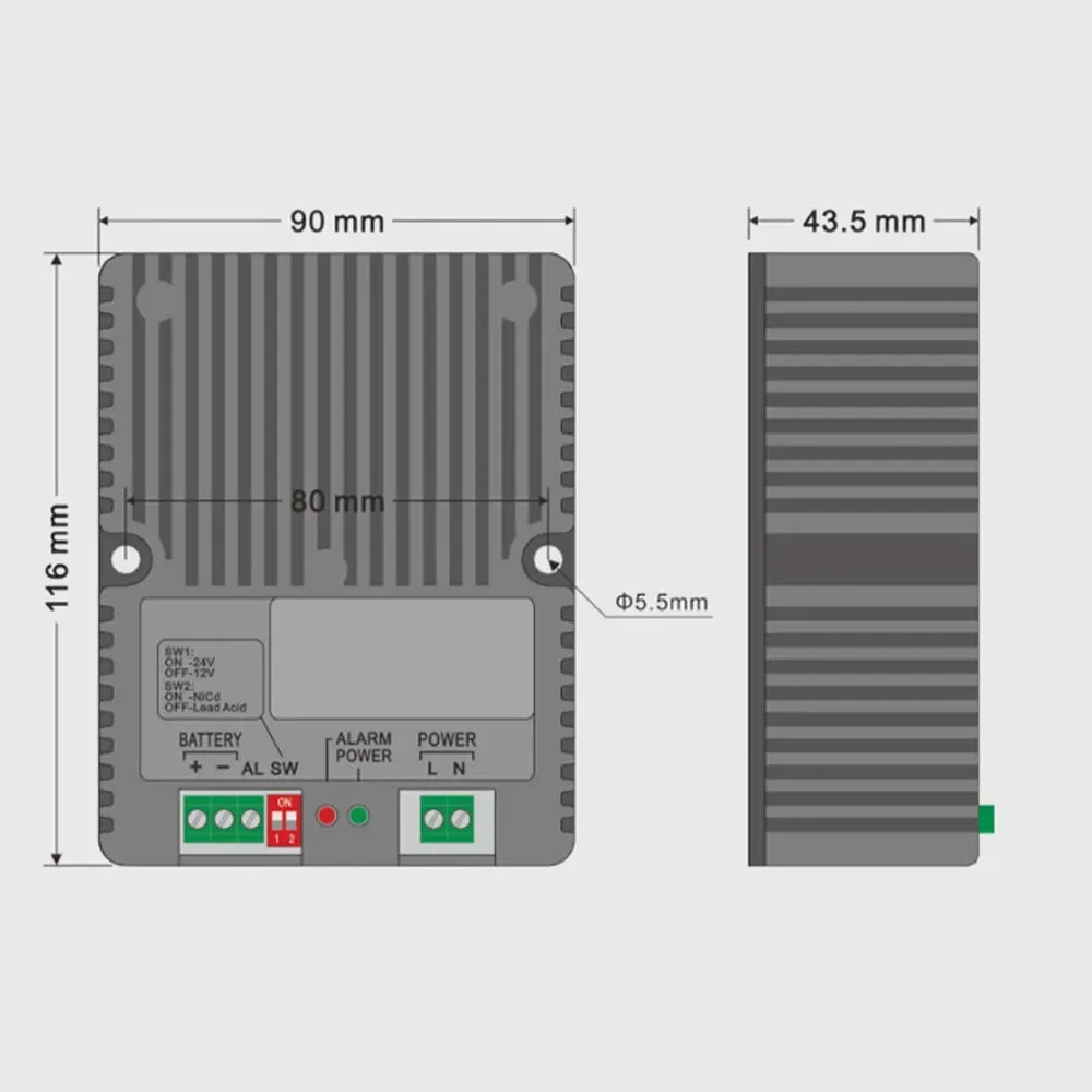 CMA90 Thinicon Intelligent Charger for Generator Engine 3A