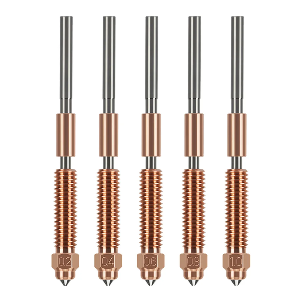 

High-Speed Printing Nozzle High Temperature Resistant Nozzle High Flow Nozzle for Ender 3 V3/Ender V3 Plus 3D Printers