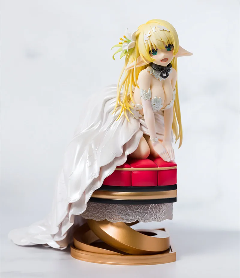 Original How NOT to Summon A Demon Lord Anime Figure Shera L Greenwood Wedding Dress Action Figure Model Toys for Girls Gift