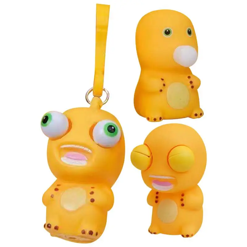 

Creative Squeeze Toy Spit Bubble Milk Dragon Doll Cartoon Dragon Keyring Ornaments Sitting Dinosaur Animal Stress Relief toy