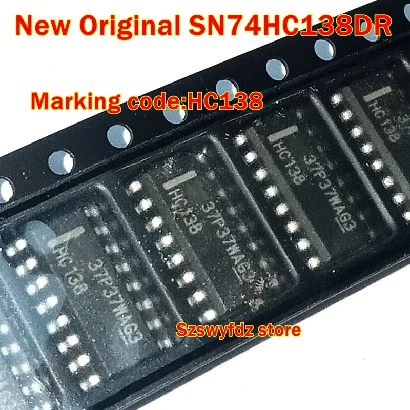 

1pcs to 100pcs New Original SN74HC138DR SN74HC138D SN74HC138 Marking code:HC138 3-LINE TO 8-LINE DECODERS/DEMULTIPLEXERS