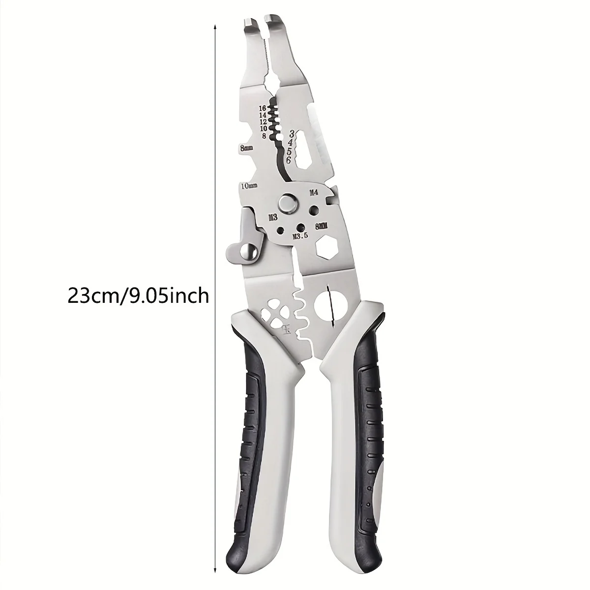 Stripping Pliers, Multifunctional Wire Cutting Pliers Assist in Stripping Wires used for Repair Crimping Disassembly Winding