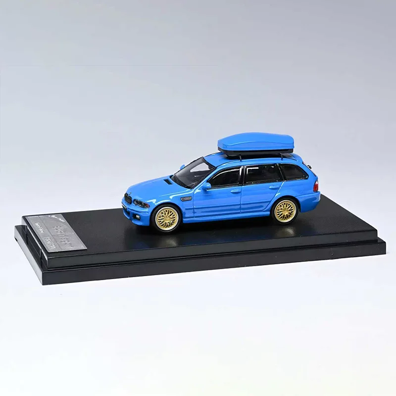 Stance Hunters 1:64 M3 E46 Earthenware Jar Travel Edition Simulação Liga Modelo de carro fundido em miniatura Brinquedo de coleção personalizada