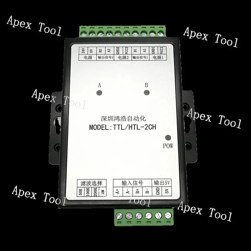 NEW AB-2CH Encoder Distributor with Two Completely Isolated Output Signal Conditioning Function