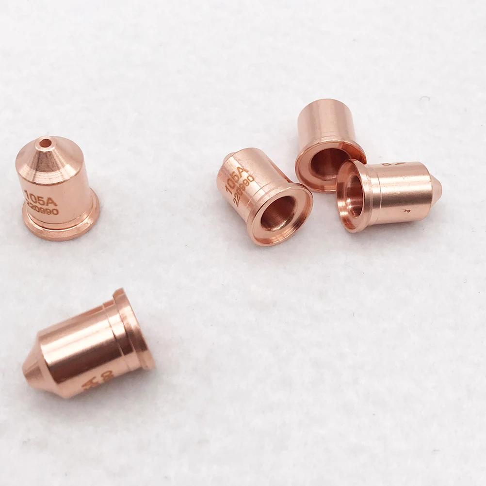 

5pcs Cutting Nozzle Plasma Electrode Heat Resistant for LGK80 LGK100 CUT100 Machine Torch Consumables Plasma