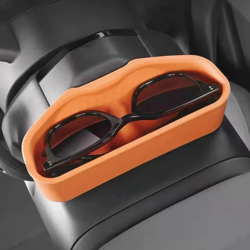 Car Steering Wheel Glasses Storage Box For Xiaomi YU7 2025 2026 Sunglasses Holder Auto Interior Accessories