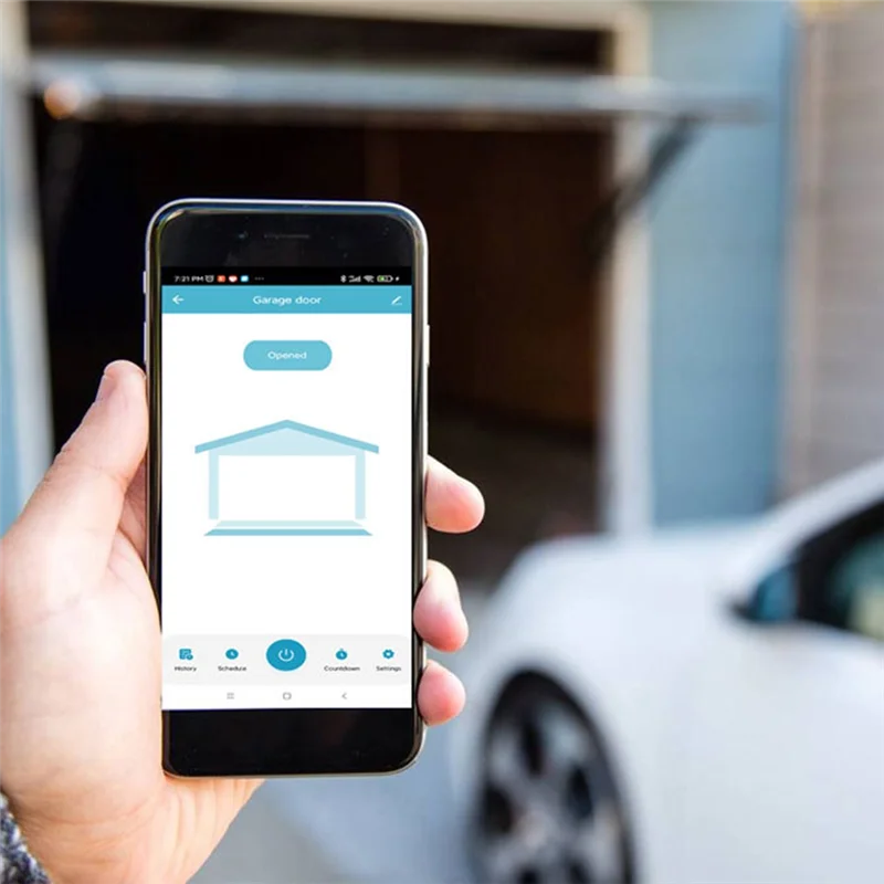 وحدة تحكم ذكية لفتح باب المرآب متوافقة مع Alexa وGoogle Home وSmartlife وTuya والتحكم الصوتي والتطبيقات UK PLUG #2