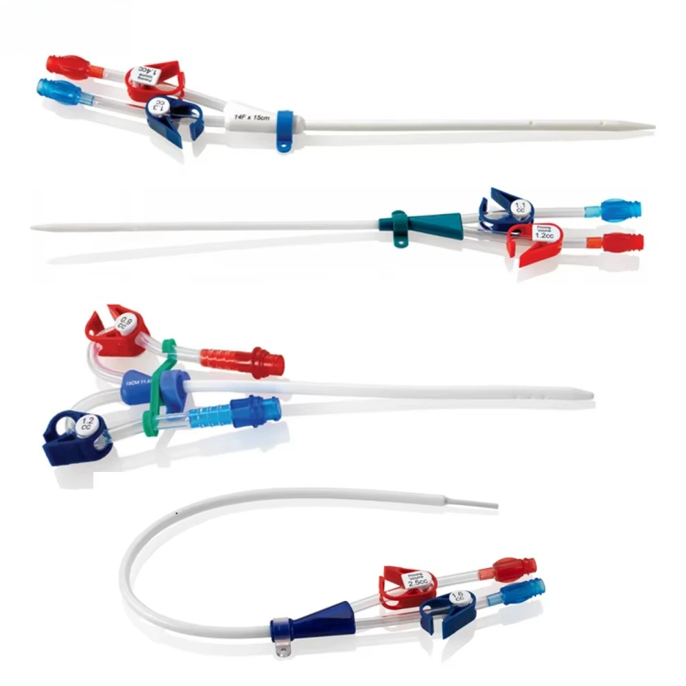 Permanent Double Lumen Dialysis Catheter Kit