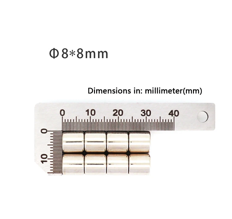 Runde Mikromagnete 8x0,5 8x1 8x2 8x3 8x4 8x5 8x6 8x8 8x10 mm Kühlschrankmagnet 8*0,5 8*1 8*2 8*3 8*4 8*5 8*6 8*8 8*10 mm DIY – Detail 14