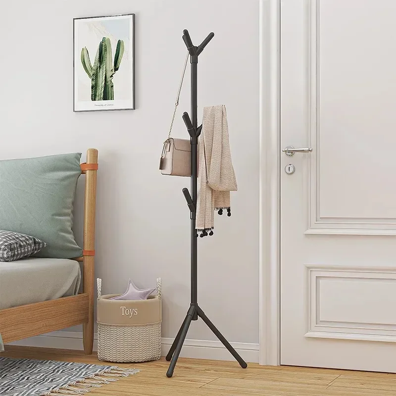 Clothes Rack Stand Tree Branch Shape Multi Hook Mobile and Convenient Coat Rack for Home Living Room