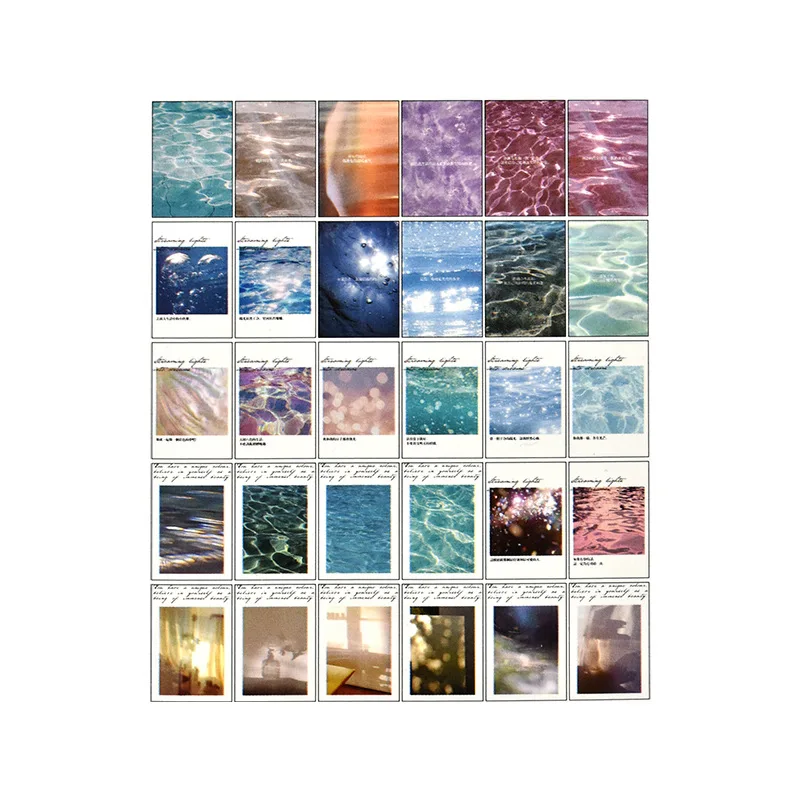 30 шт./набор, открытки