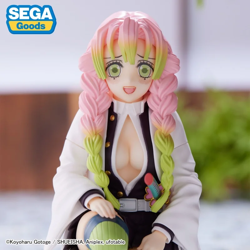 

SEGA PM Original 11Cm Kanroji Mitsuri Action Figure Demon Slayer Anime Figure Toys For Kids Gift Collectible Model Ornaments
