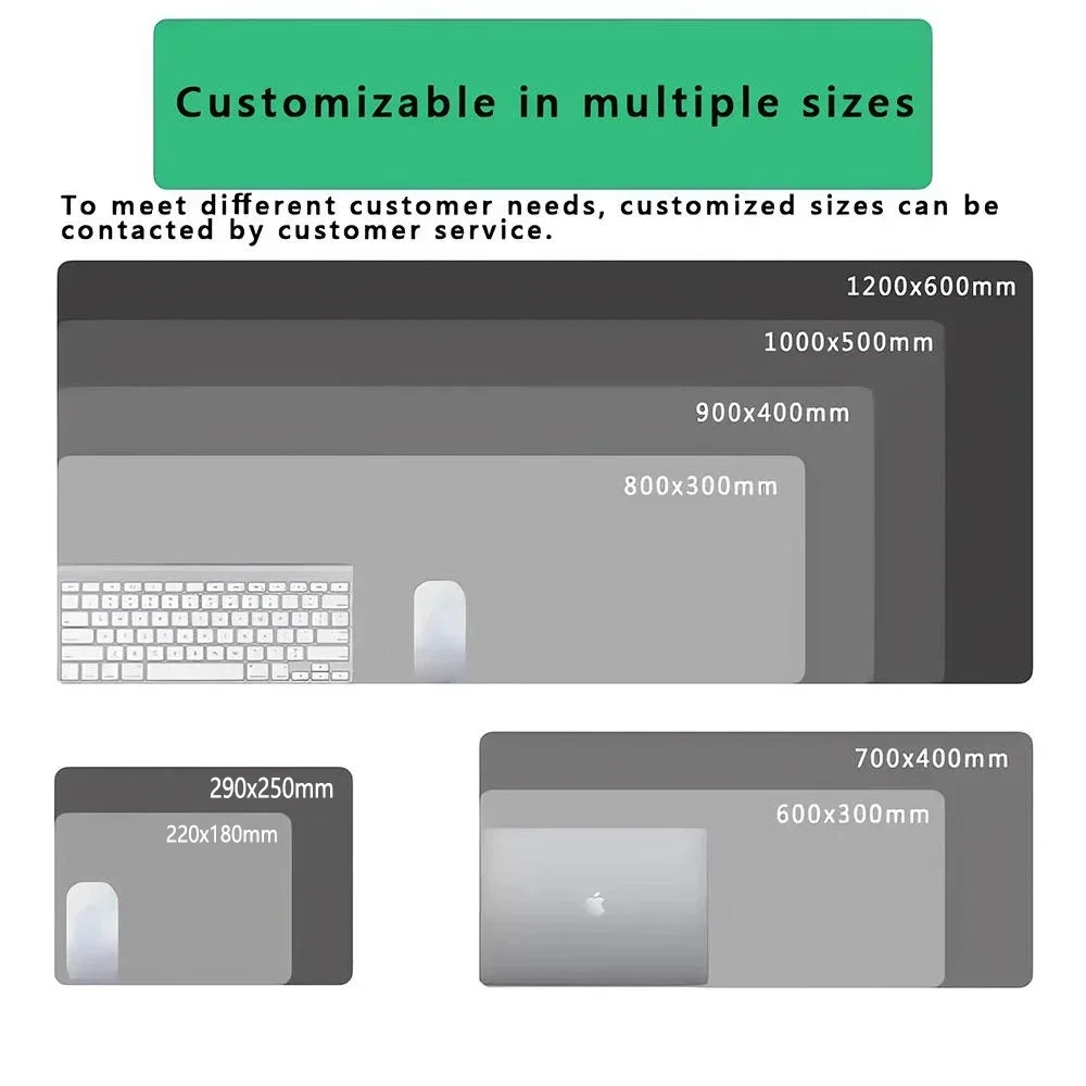 Large Gaming Mosue Pad Premium Mousepad Gamer Mask Girl Anime Mouse Mat XXL 90x40cm Deskmat Computer Keyboard Pads Office Carpet