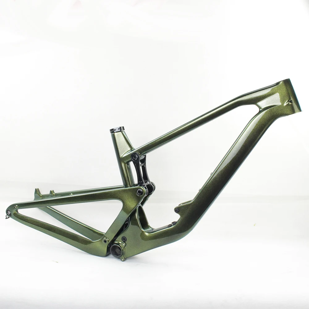 29er carbon mtb frame full Suspension Bike MTB Frame Max Tire size 2.35  boost carbon suspension bike frame parts