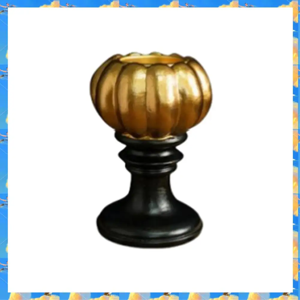 FTS هالوين الديكور اليقطين شمعة حامل زخرفة سطح المكتب الديكور شمعة حامل الراتنج شمعة حامل حلية #4