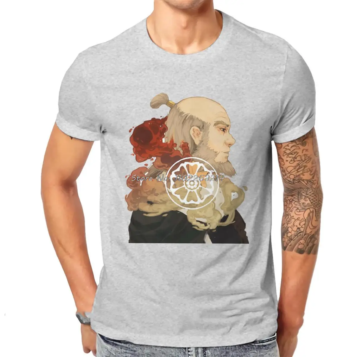 Iroh Harajuku TShirt Avatar The Last Airbender Aang Water Tribes Earth Kingdom Creative Streetwear Leisure Gift Clothes tees