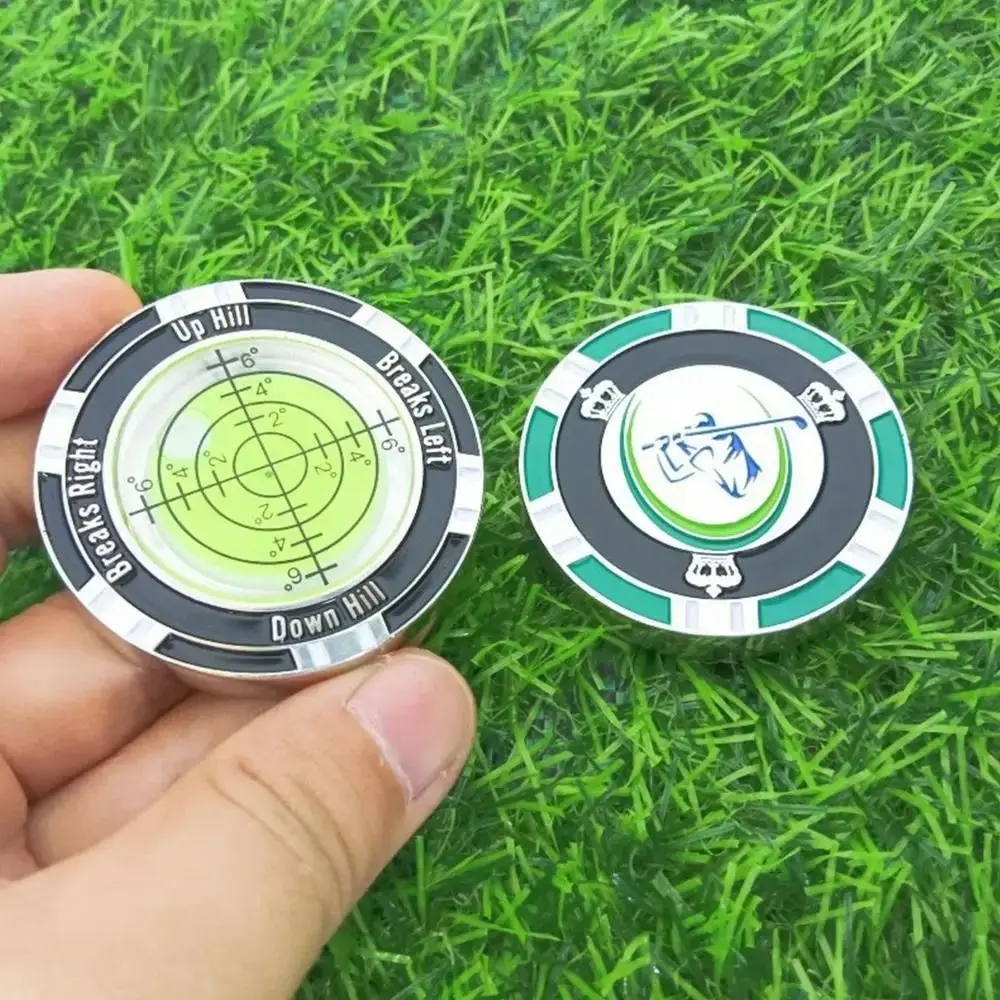 Herramientas de Golf de alta precisión, nivelador, marcador de pelota, herramienta de entrenamiento, medidor de pendiente de Golf, lector verde de fácil uso, nivel de espíritu de Golf