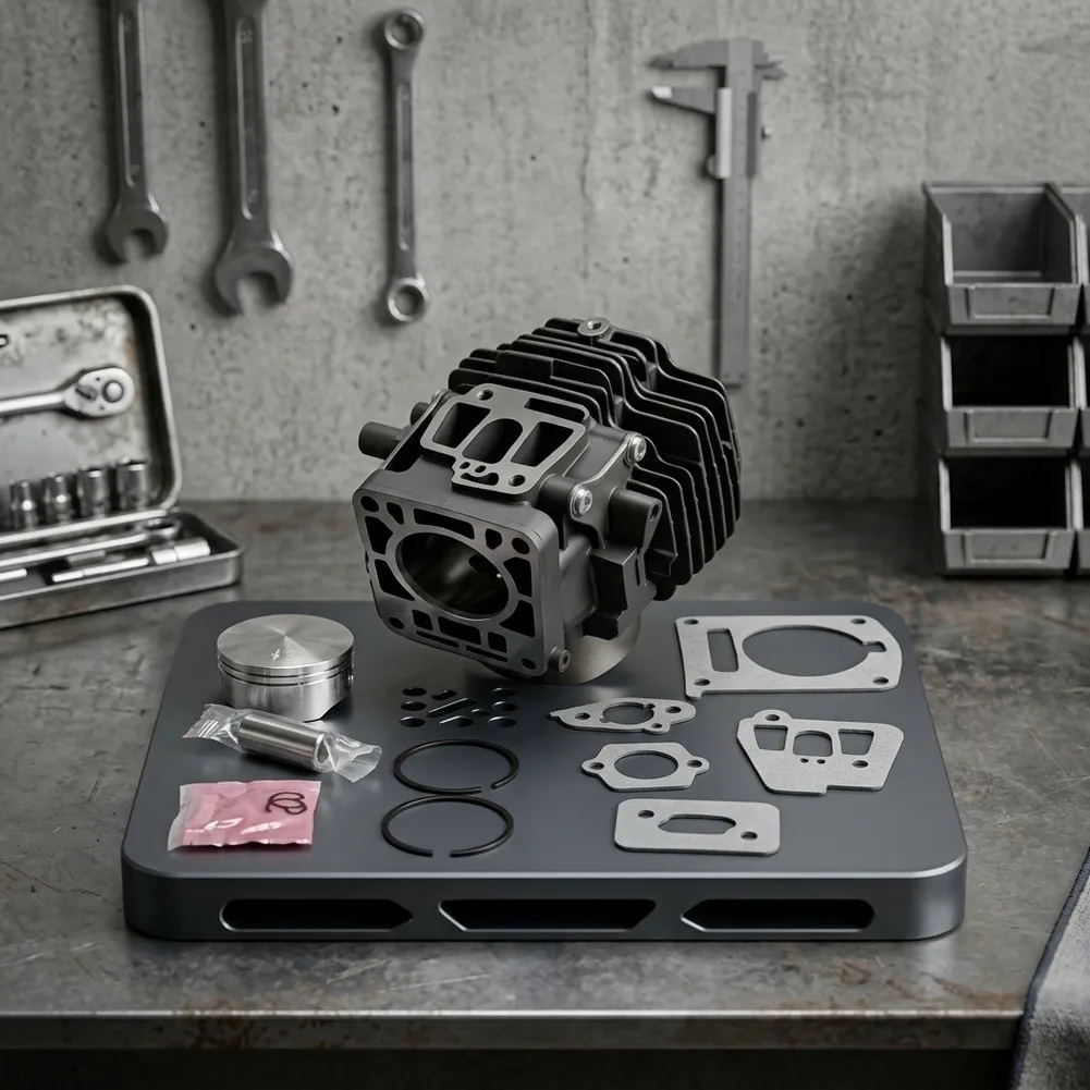 SL FR460 Cylinder Cylinder Kit For SL For Engine Repair Robust Steel Construction High-pressure Resistant For SL Chainsaws FR460