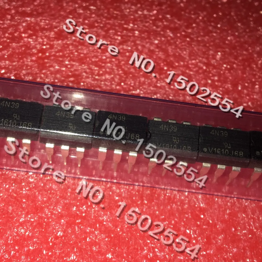 50PCS/LOT   4N39  DIP6  DIP-6  Optocoupler  Photoelectric coupling
