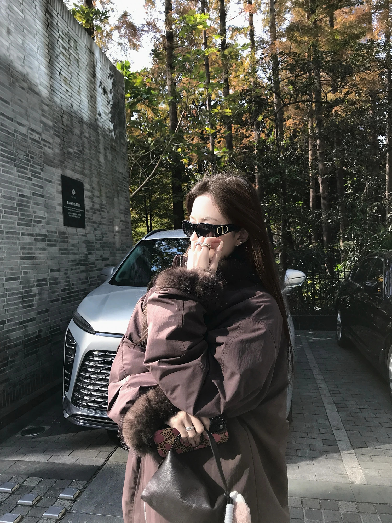 

Зимняя теплая женская парка Superniniyy на меху с подкладкой, на молнии, свободного кроя, в корейском стиле, цветная