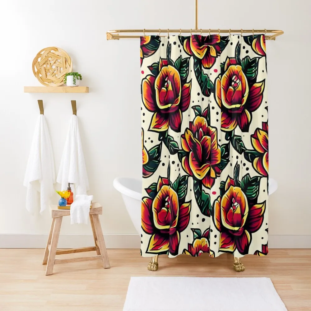 

Neo-Traditional Pattern #15 Shower Curtain Bathroom Accessorys For Bathrooms Bathroom For Shower Bathroom And Shower Curtain