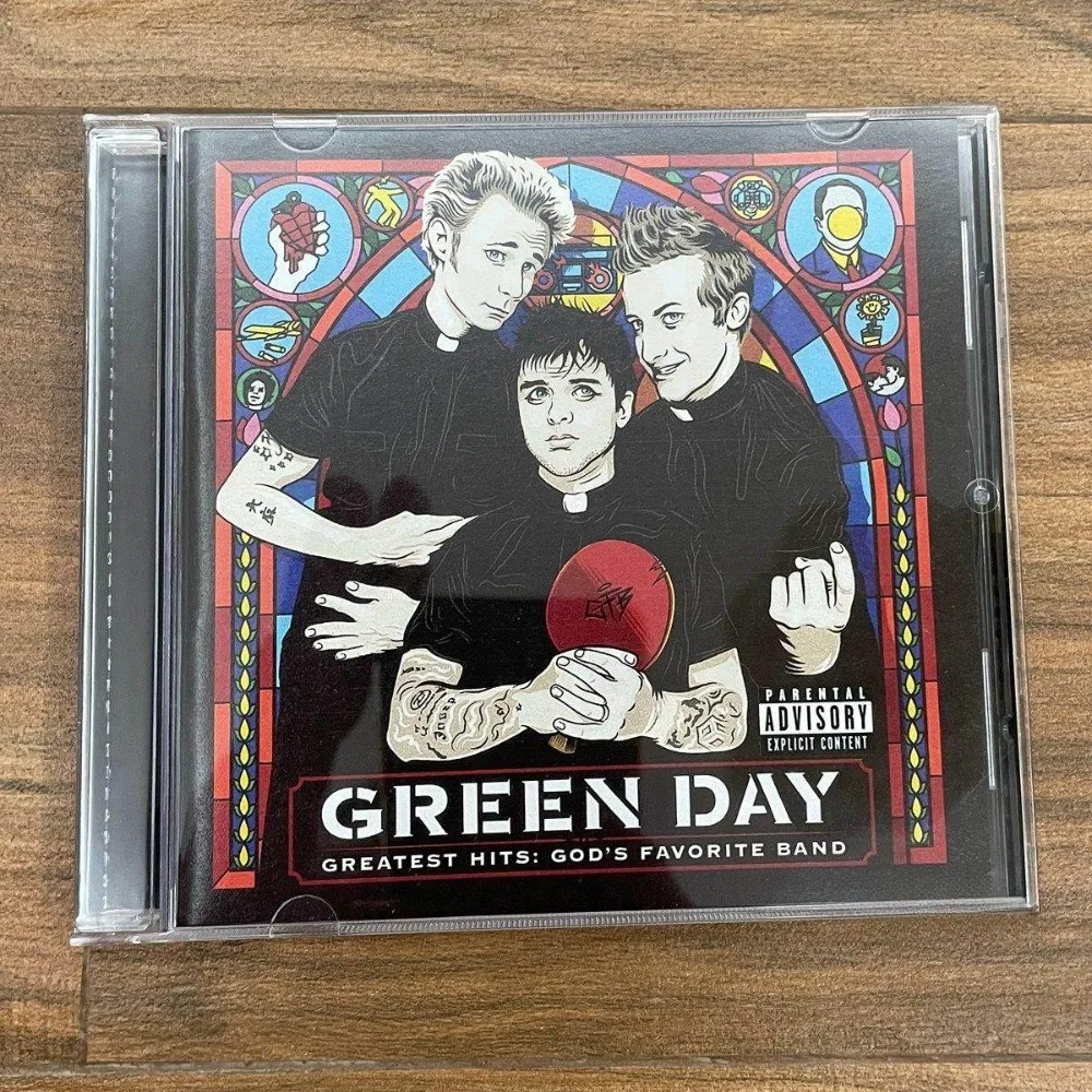 

Green Day Greatest Hits God's Favorite Band CD Панк-рок Альтернативная коллекция Anthem