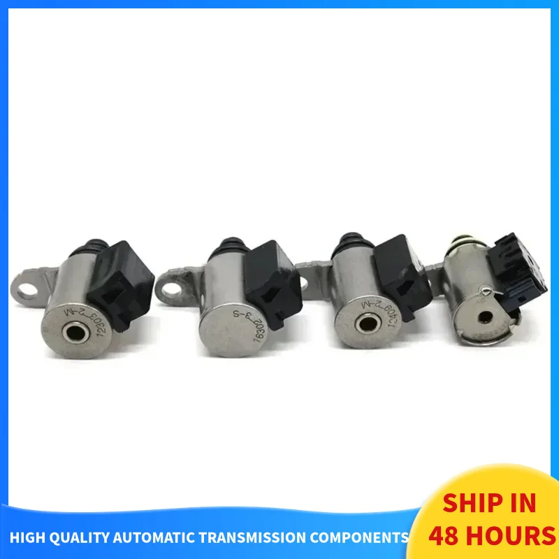 

JF011E RE0F10A Комплект электромагнитных клапанов автоматической коробки передач CVT, 4 шт./компл., подходит для Nissan Dodge Caliber Altima