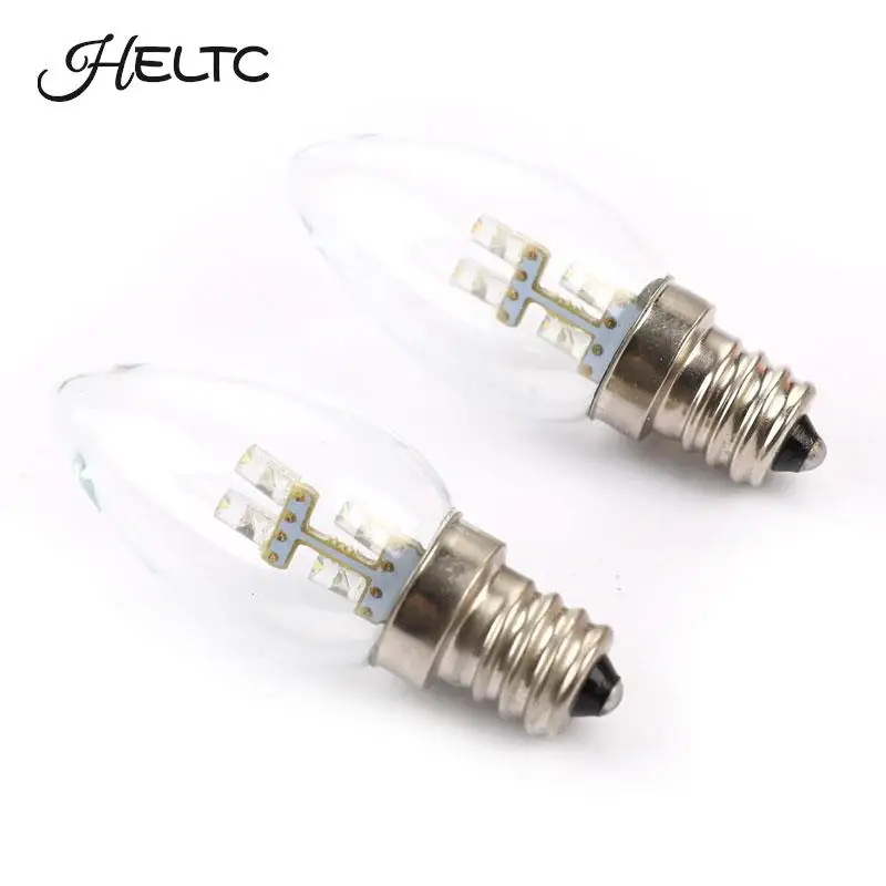 

E12 LED Candelabra Light Bulb 4LEDS Candle Lamp Equivalent Chandelier Light Warm / Cold White Home Lights Lamp