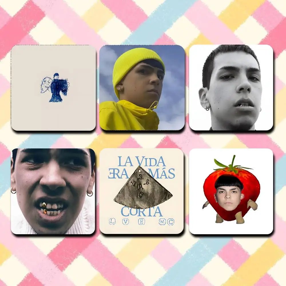 Rapper Singer M-Milo J 111 Cute Cartoon Anime Refrigerator Magnets Soft Magnetic Heat Transfer Refrigerator Magnets Gift