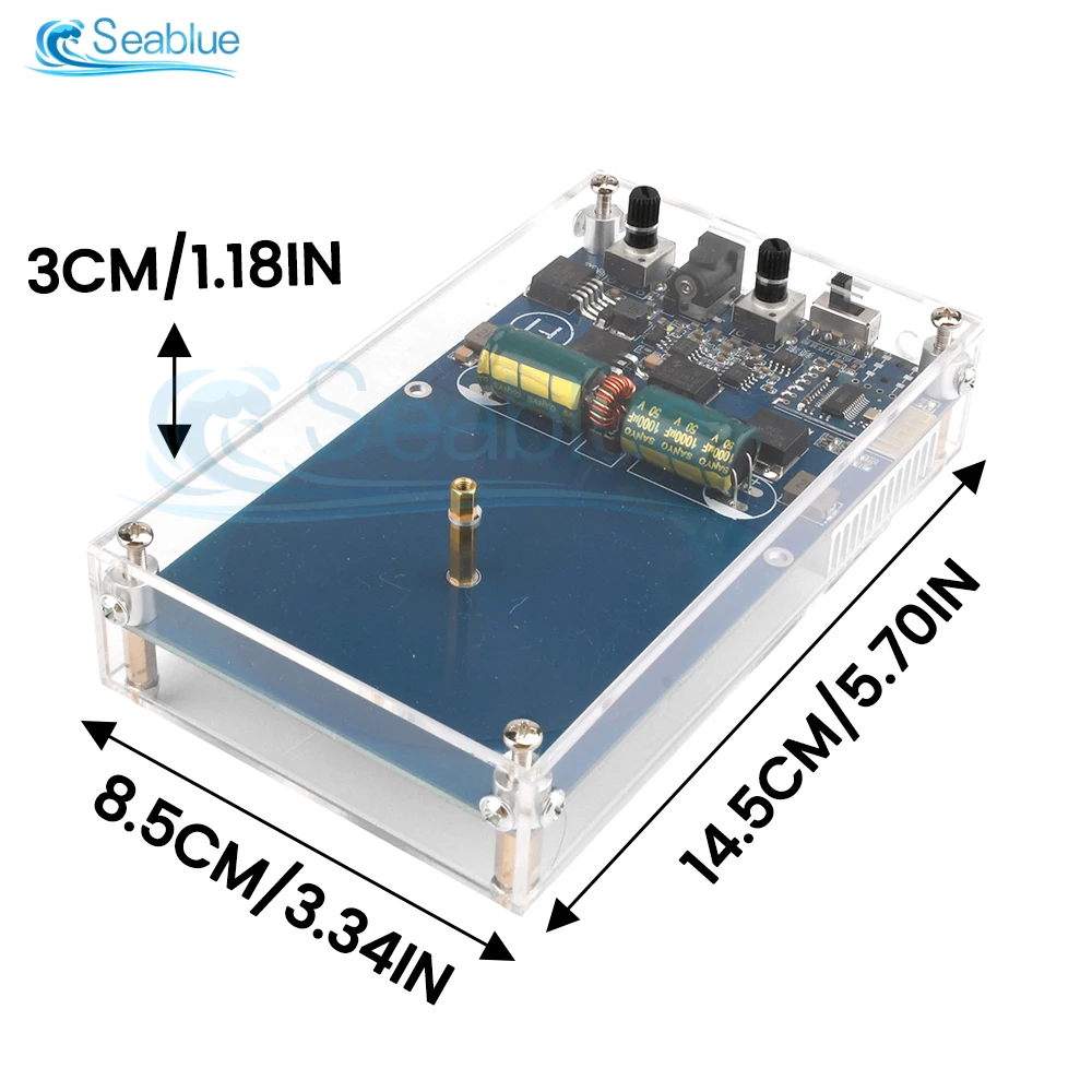 AC/DC 110V-220V Tesla coil electromagnetic induction arc generator Support Bluetooth connection music playback module