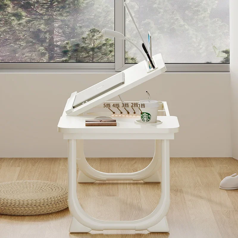 Mesa de escritorio para juegos en forma de L, muebles flexibles, mesa auxiliar portátil, valores, escritorio con elevación eléctrica para habitación, escritorios de oficina, mesas plegables