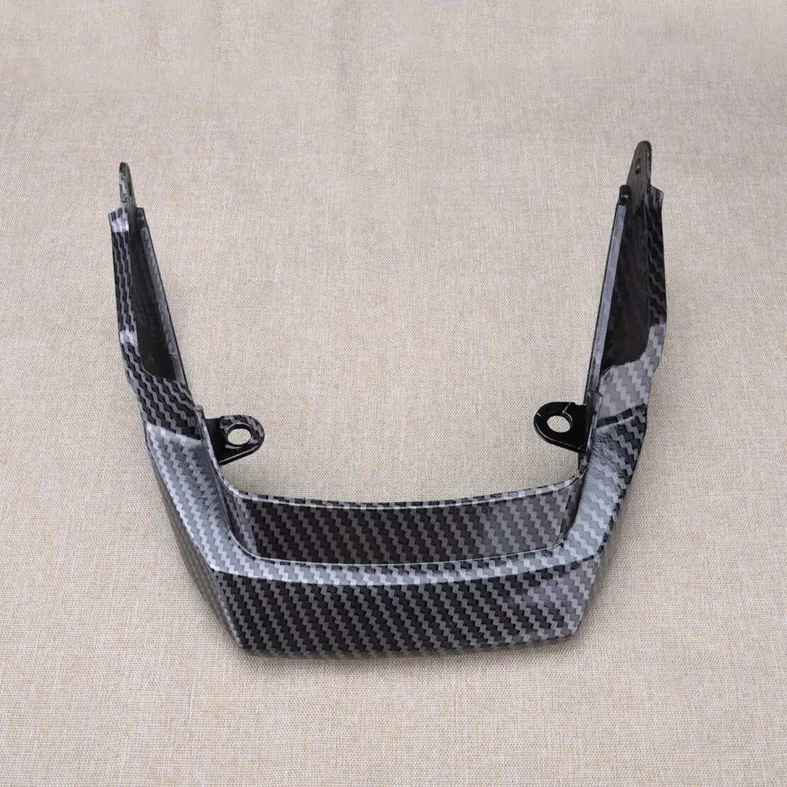 

Rear Tail Upper Cover Fairing Trim Fit for Honda Grom MSX125 Black Carbon Fiber Style Plastic