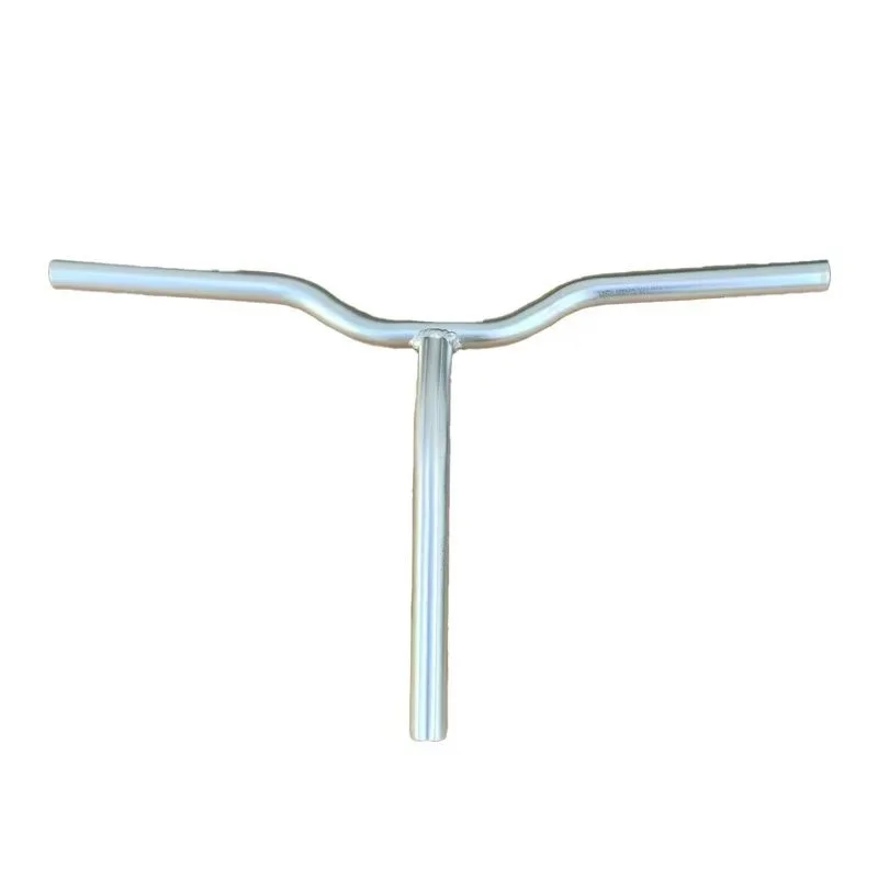 Manufacturer supplies aluminum alloy handlebars for folding bicycles universal T-shaped matching bicycle stand pipes