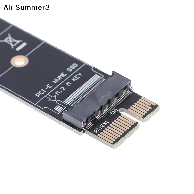 【YY】1Pc 2025 New PCIE to M2 Adapter NVMe SSD M2 PCIE X1 Raiser PCI-E PCI Express M Key Connector Internal Solid State Drive